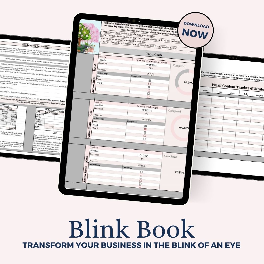 Blink Book Complete Digital Organizer for Business